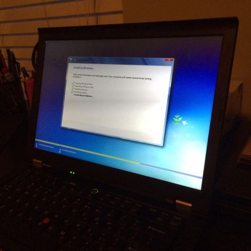 Microsoft Windows Operating System Re-installation
