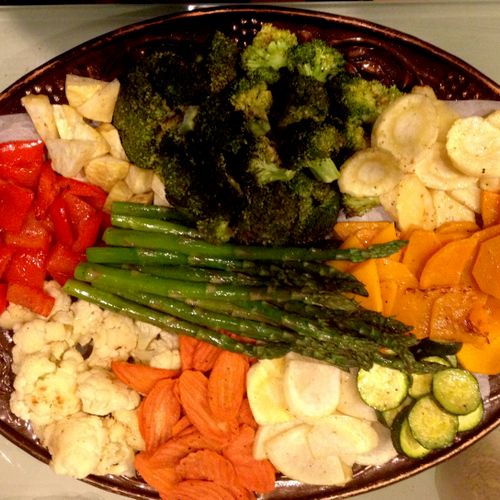 Roasted Vegetable Platter