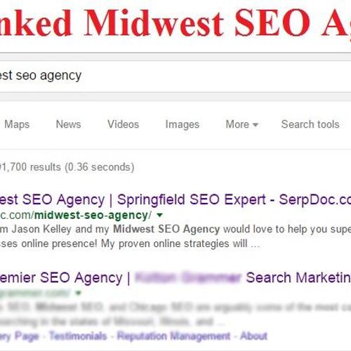 I am the #1 Ranked Midwest SEO Agency