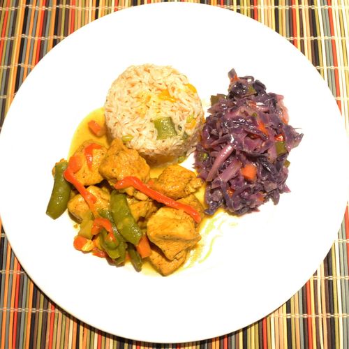 A variation of my most popular dish "Curry Chicken