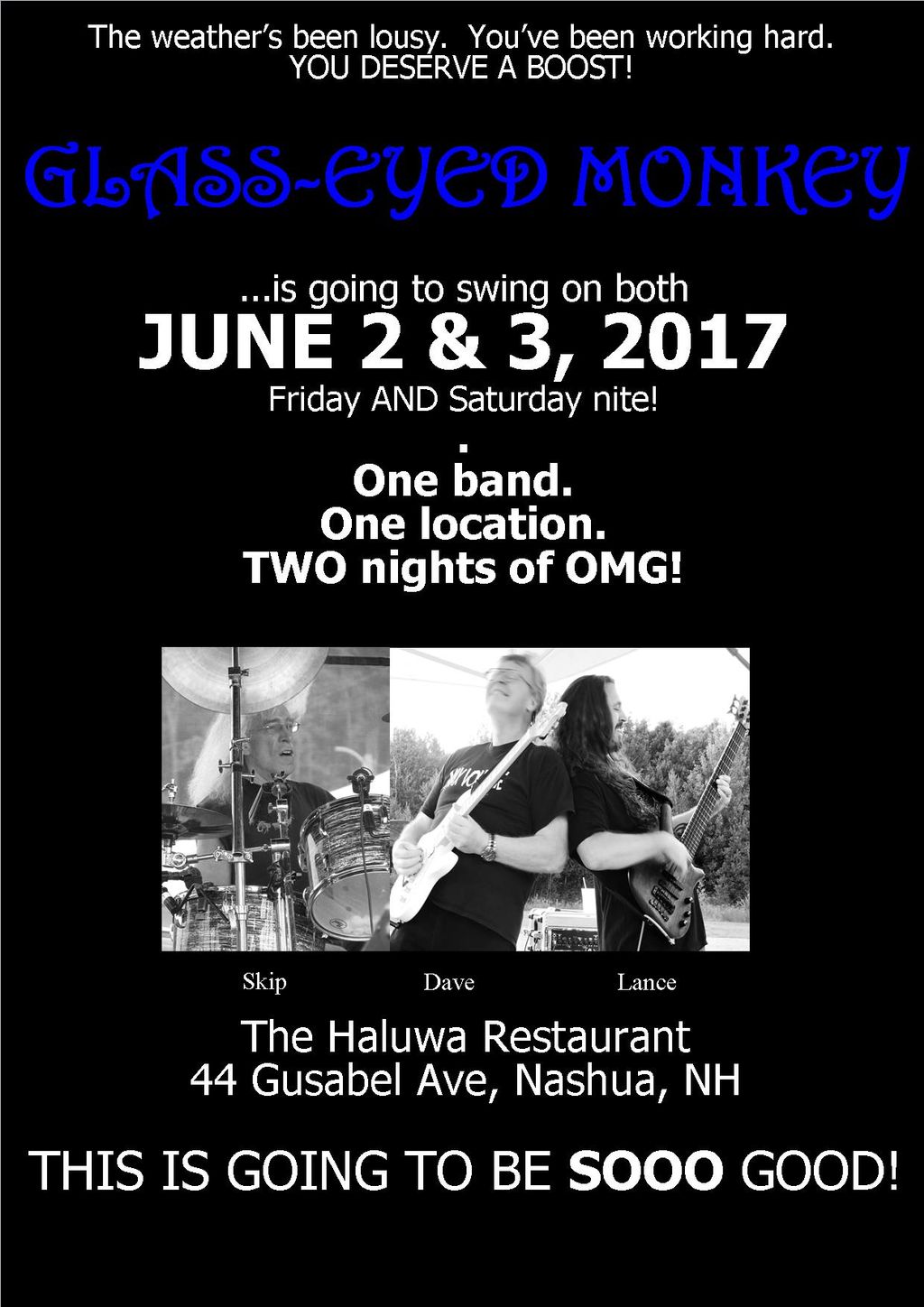 Promotion material for our shows
