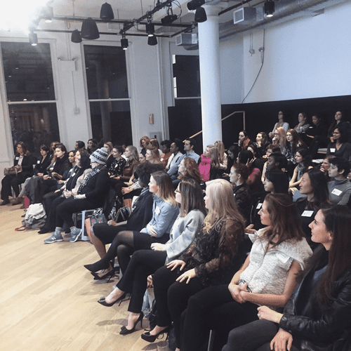 A wonderful group of women gathered in NYC to hear