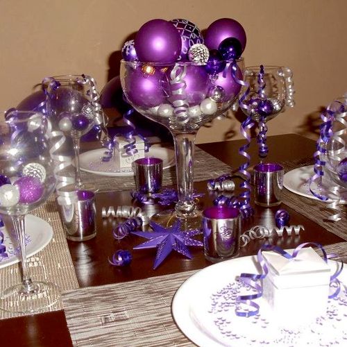 ~ * Purple Royalty (Table setting) * ~