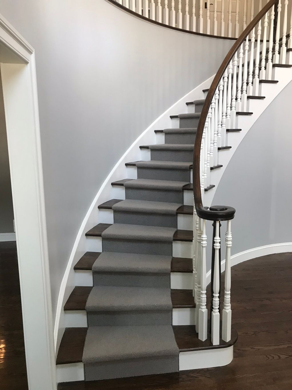 Custom stair runner hand crafted 