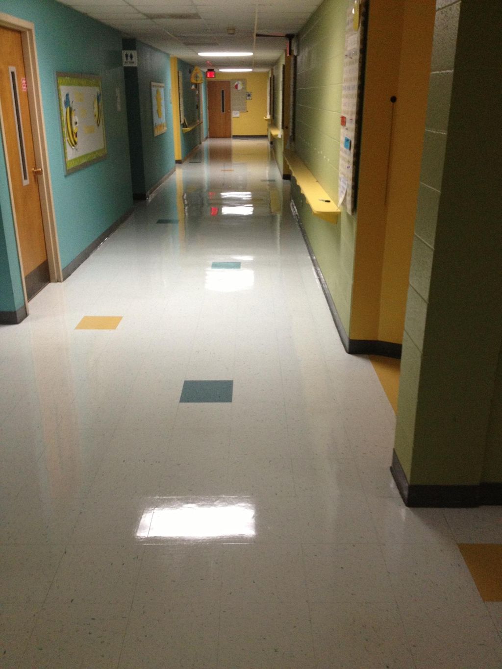 Shiny floors keep your facility looking refreshed!