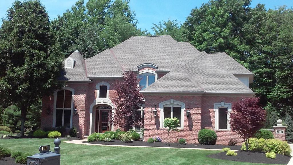 This home was damaged by lightning and as a result