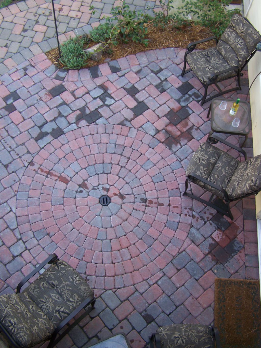 Private patio on the basement level. Why not use t