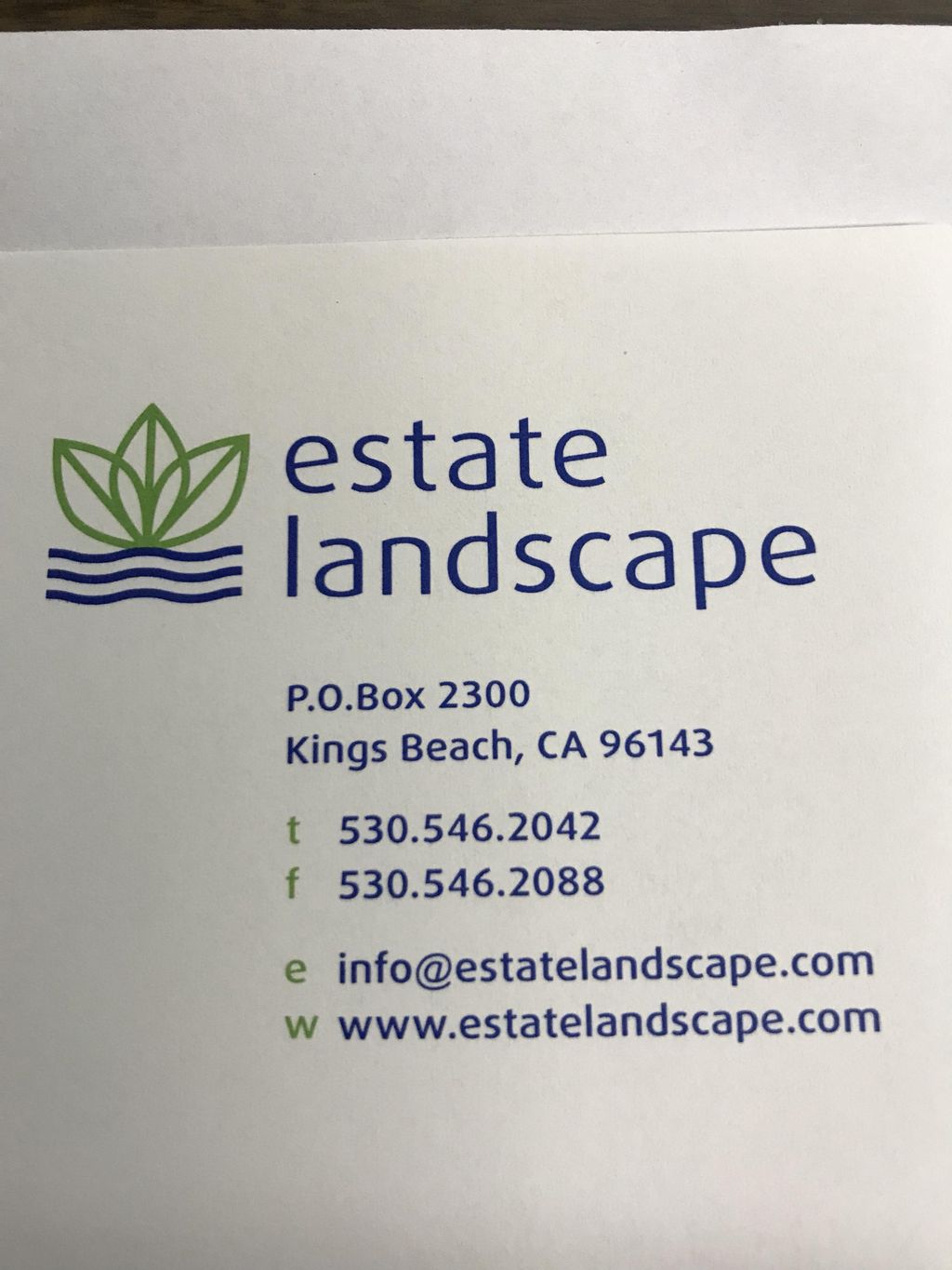 Estate Landscape and Irrigation Inc.