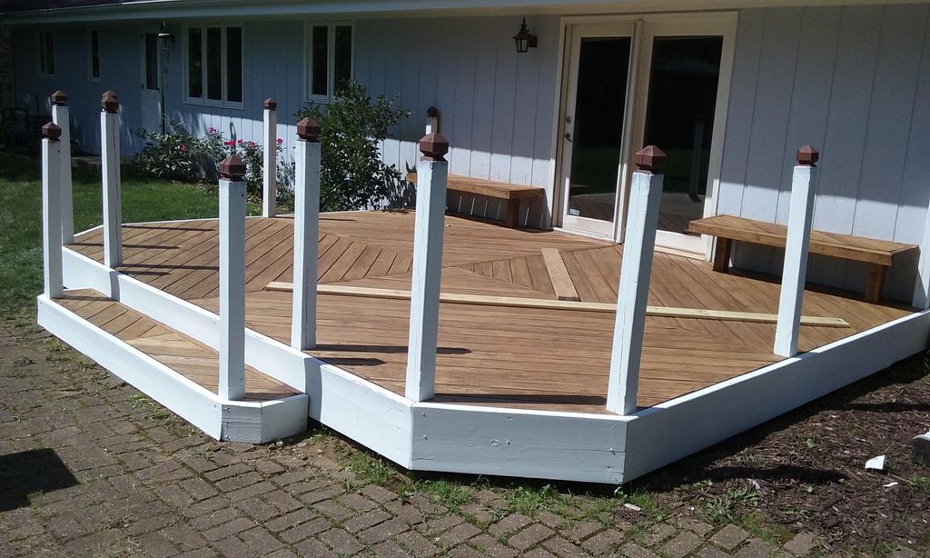 Deck painting