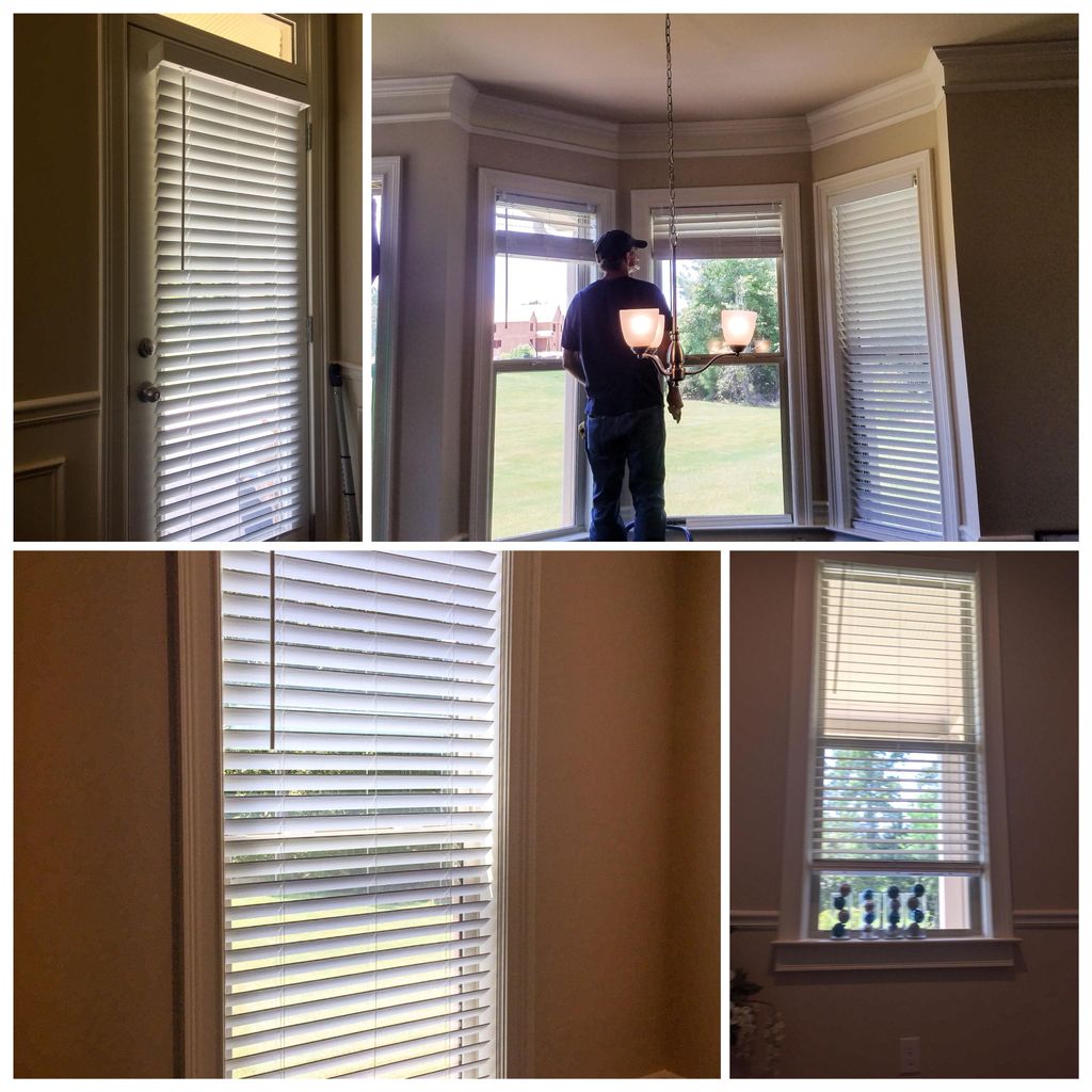 Blind installation to put a beautiful finishing to