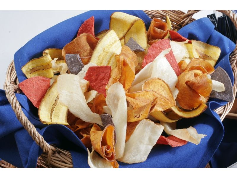 Delicious Basket of Tropical Chips
Accompany every