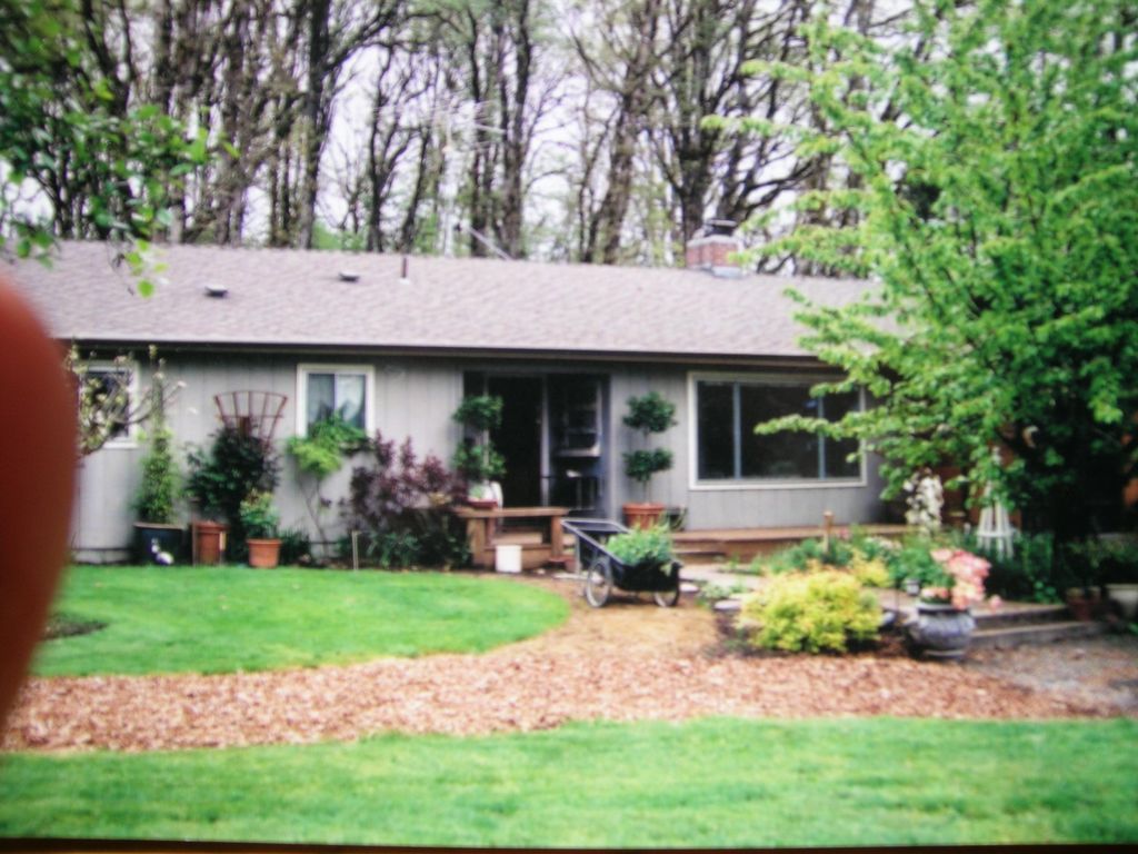 Typical 60s ranch house with aluminum windows befo