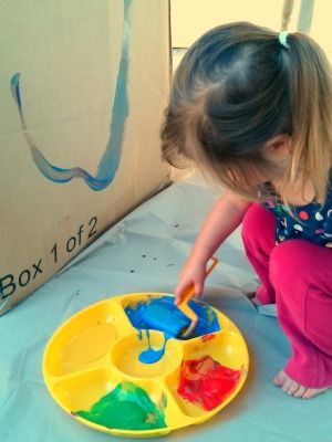 Toddler and Preschool Art Play group fun!