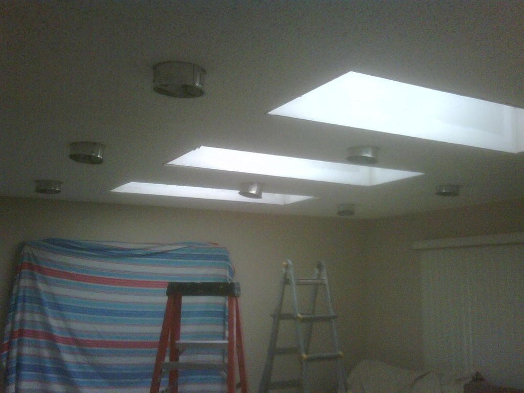 Inside of Finished Skylights