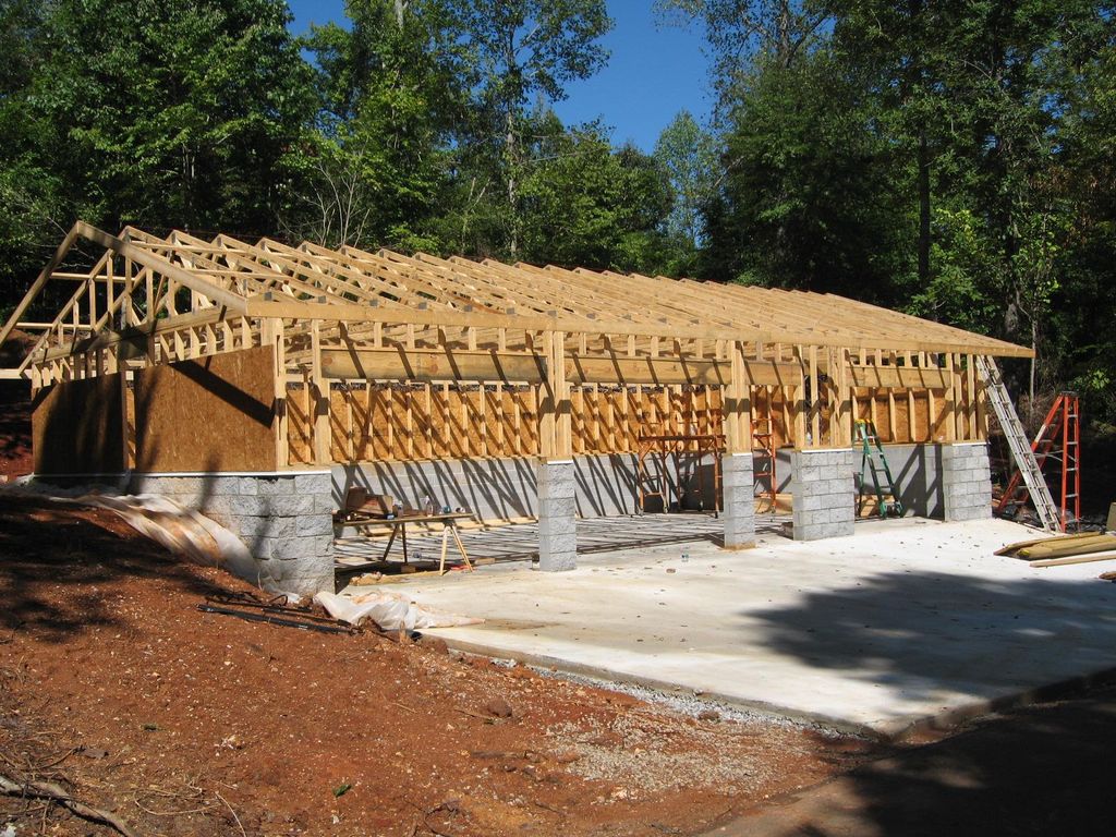 custom built garages at a fair price!
