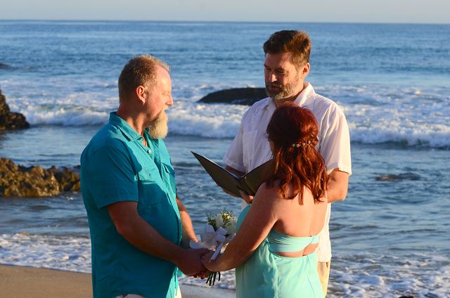 A Beach Wedding.