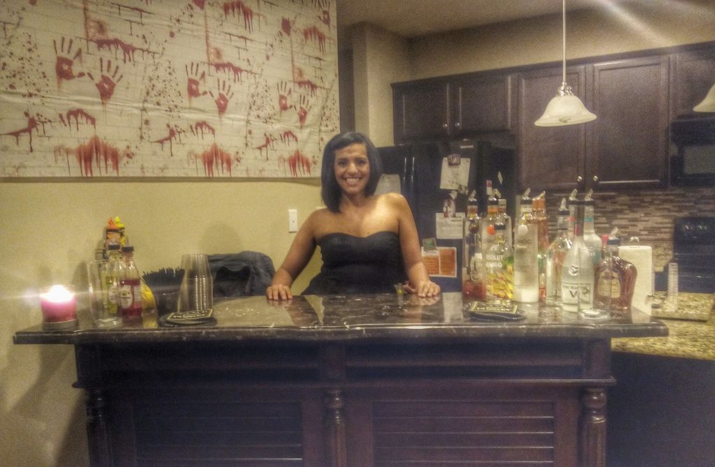 Bartending a Halloween Party at a client's residen