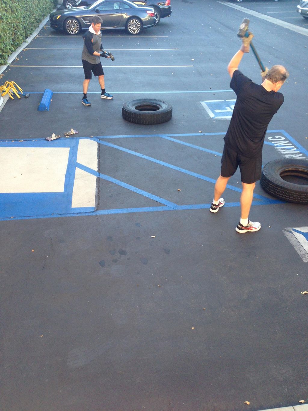 Hammering Tires