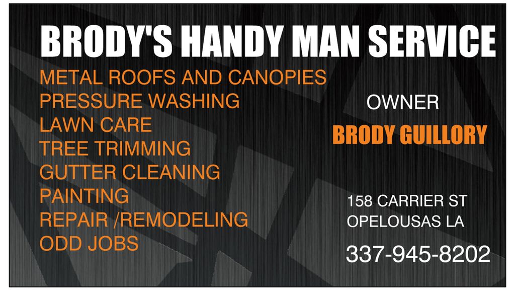 Brody's handyman service