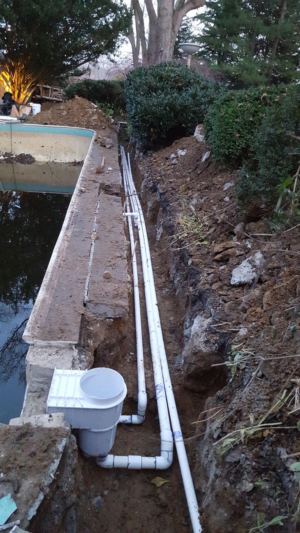 REPIPING: New Skimmer Line, New Return Line ,Clean