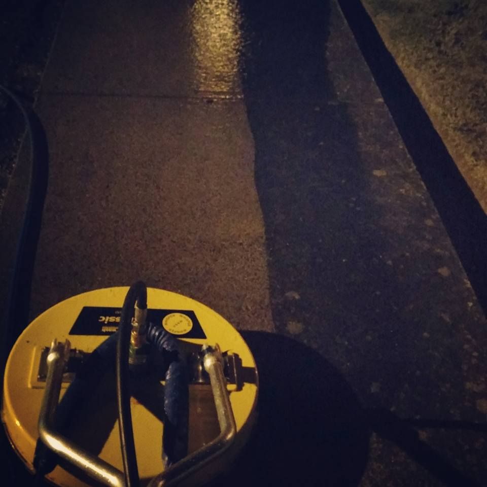 Pressure Specific Concrete Cleaning