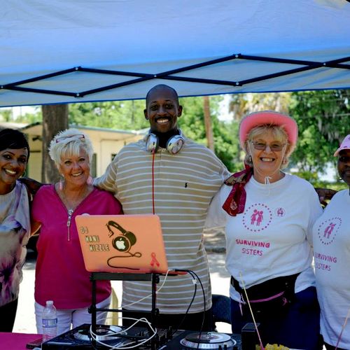 A cancer survivors celebration in Savannah GA