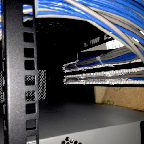 Cable management for a network