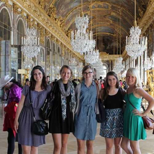 Versailles hall of mirrors!