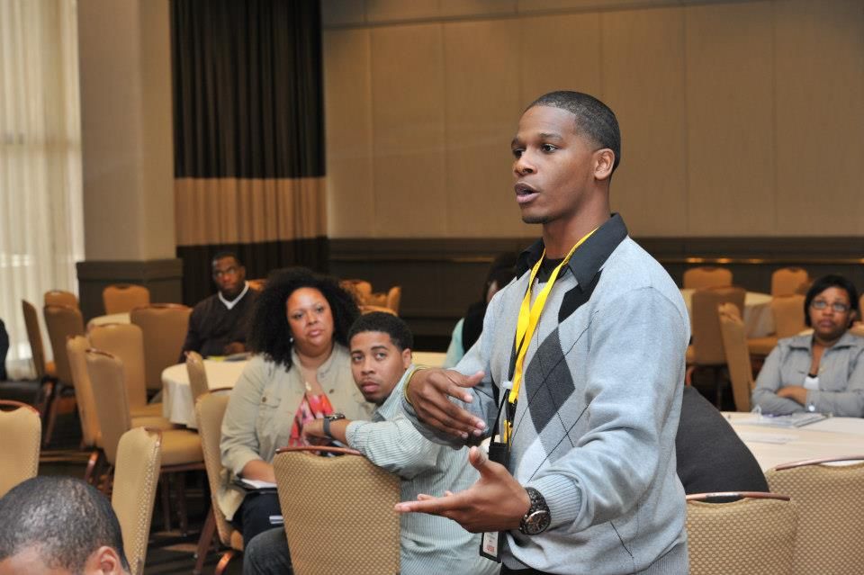 In Atlanta, Georgia, facilitating a workshop sessi