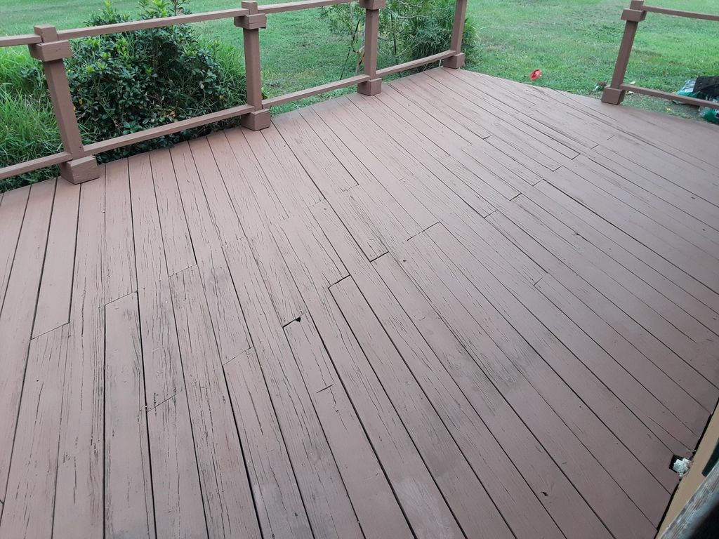 Deck after Refinishing