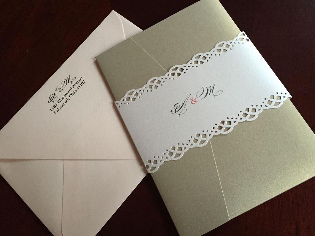 A&M Wedding Invitation