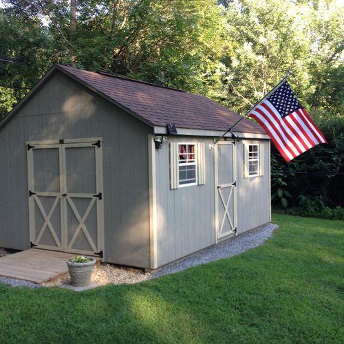 Rehabbed shed and added Ramp