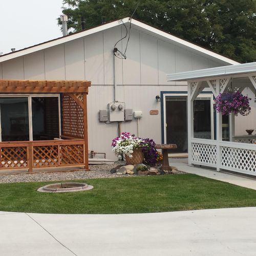 Owner wanted similar but different gazebos.
