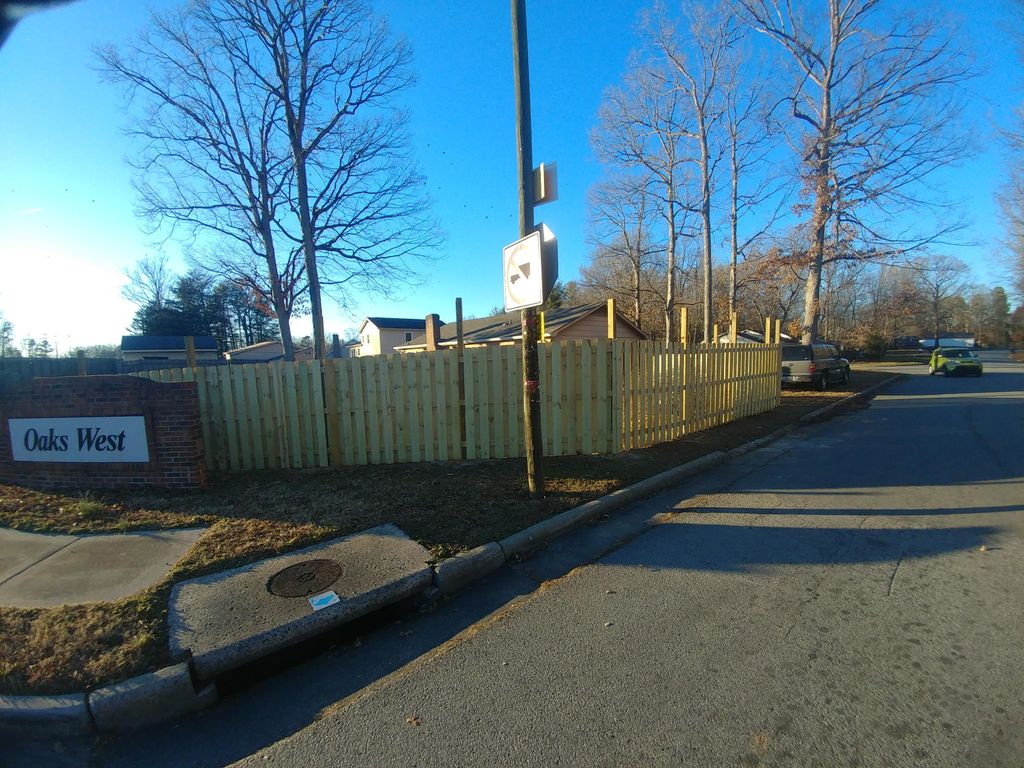 Ready to cut fence posts for solar caps! 