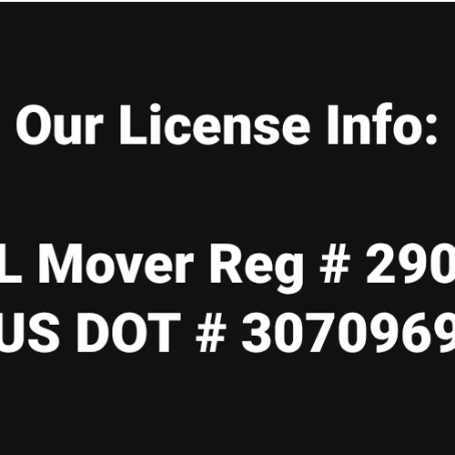 Our License Information!