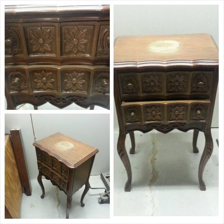 Telephone rack - Before