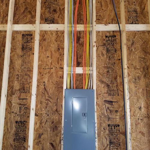 200 amp panel installed 4/01/2017 