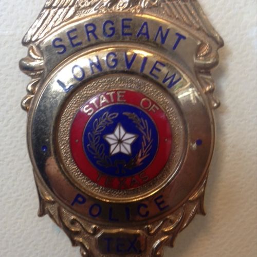 Police Badge from City of Longview, TX
