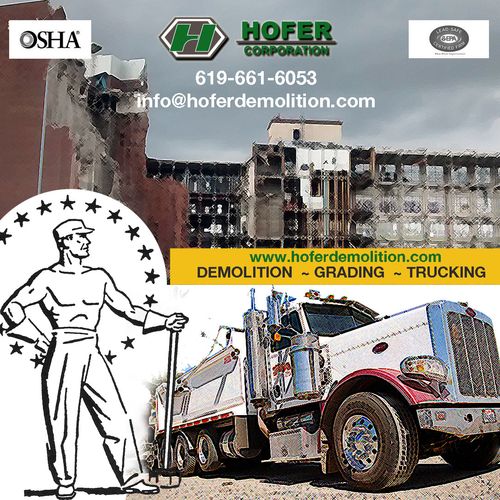Hofer Corporation Services:
Trucking Services