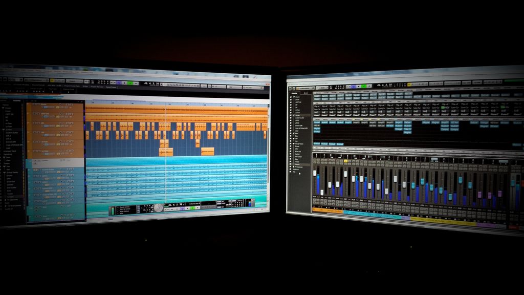 A little mixing going on
