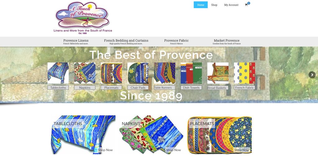 Linens from the South of France