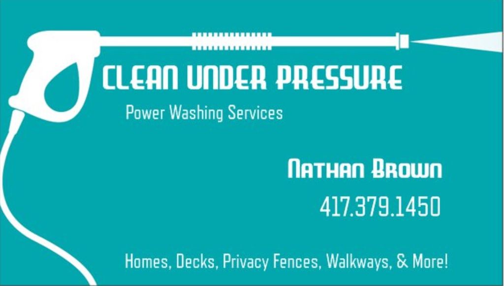 Clean Under Pressure