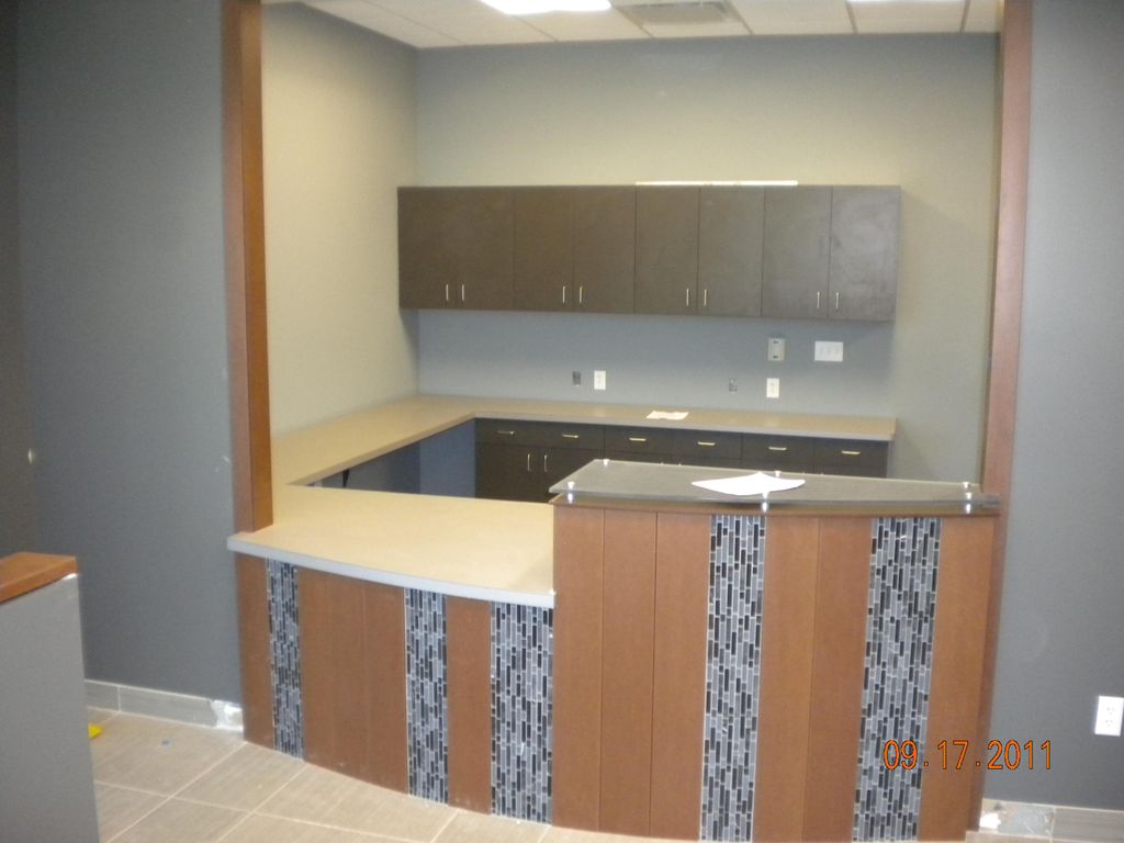 Paperstone, Glass Tile and 3-form