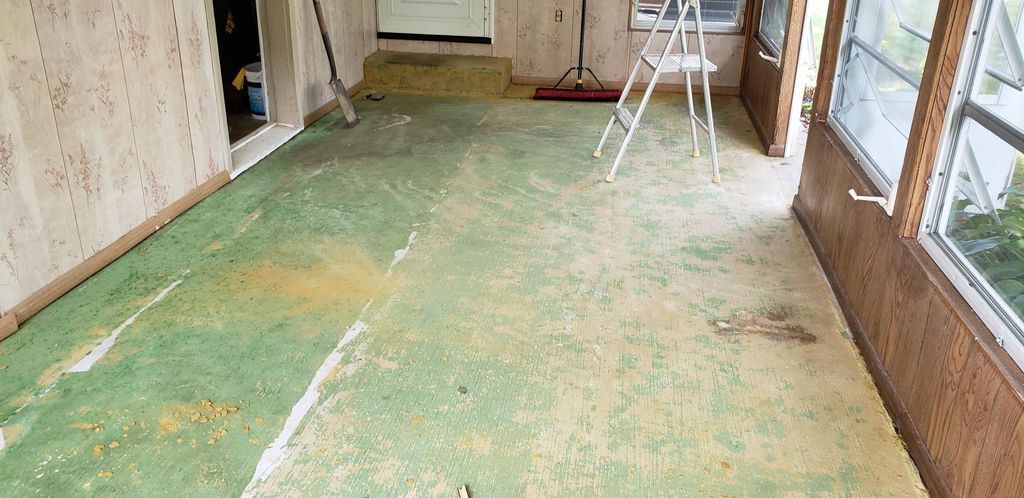 Three season room - before