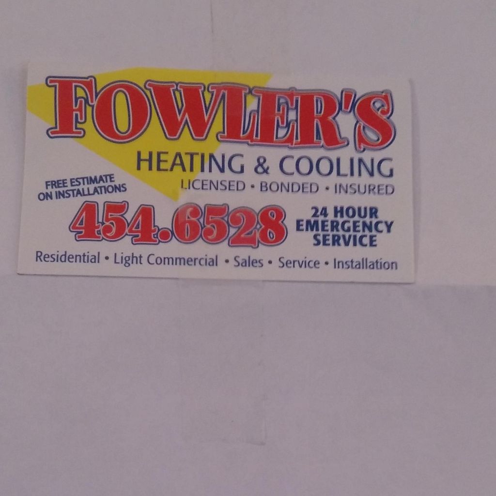 Fowler's Heating & Cooling LLC
