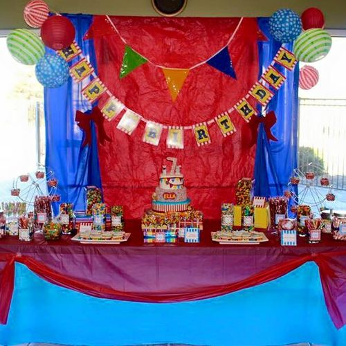 Circus/Carnival party is great for any age or gend