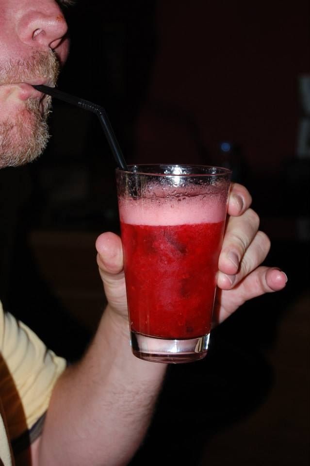 Special cocktail night at the restaurant