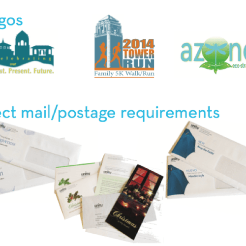 Logo's and Direct Mail pieces