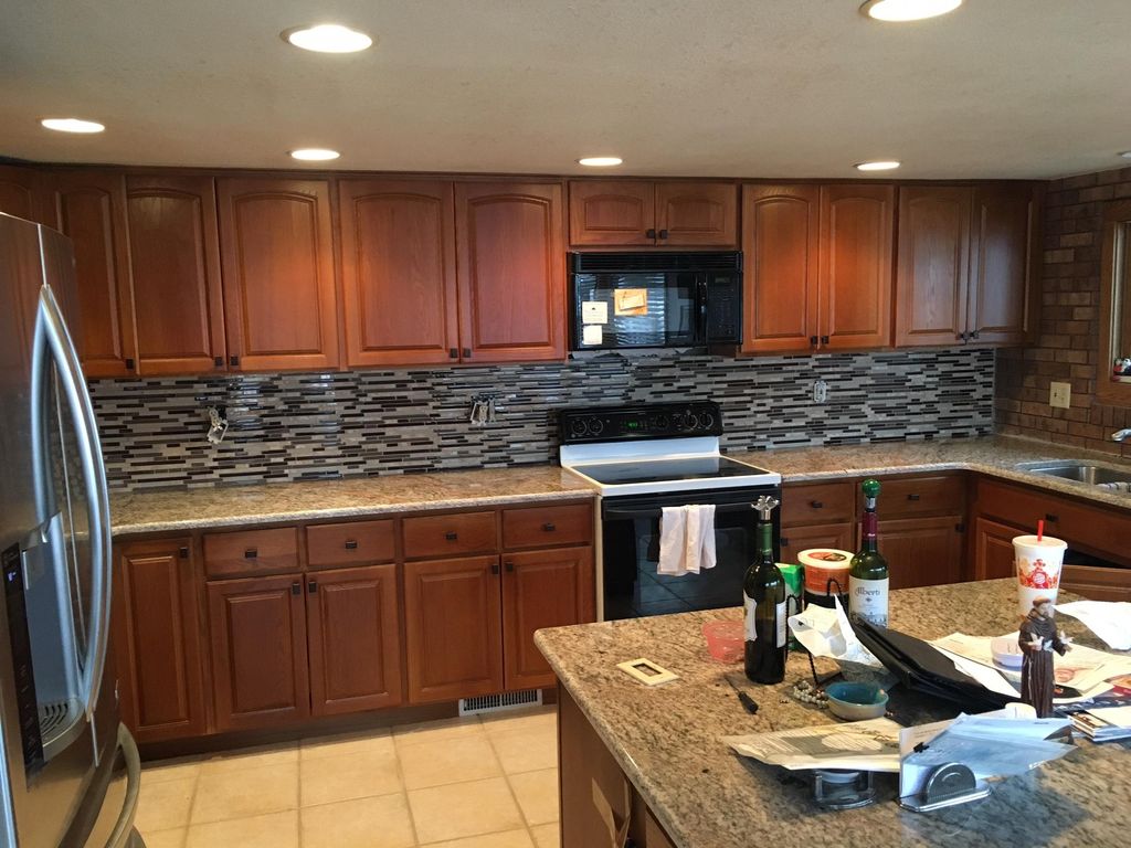 From golden oak to this!!!