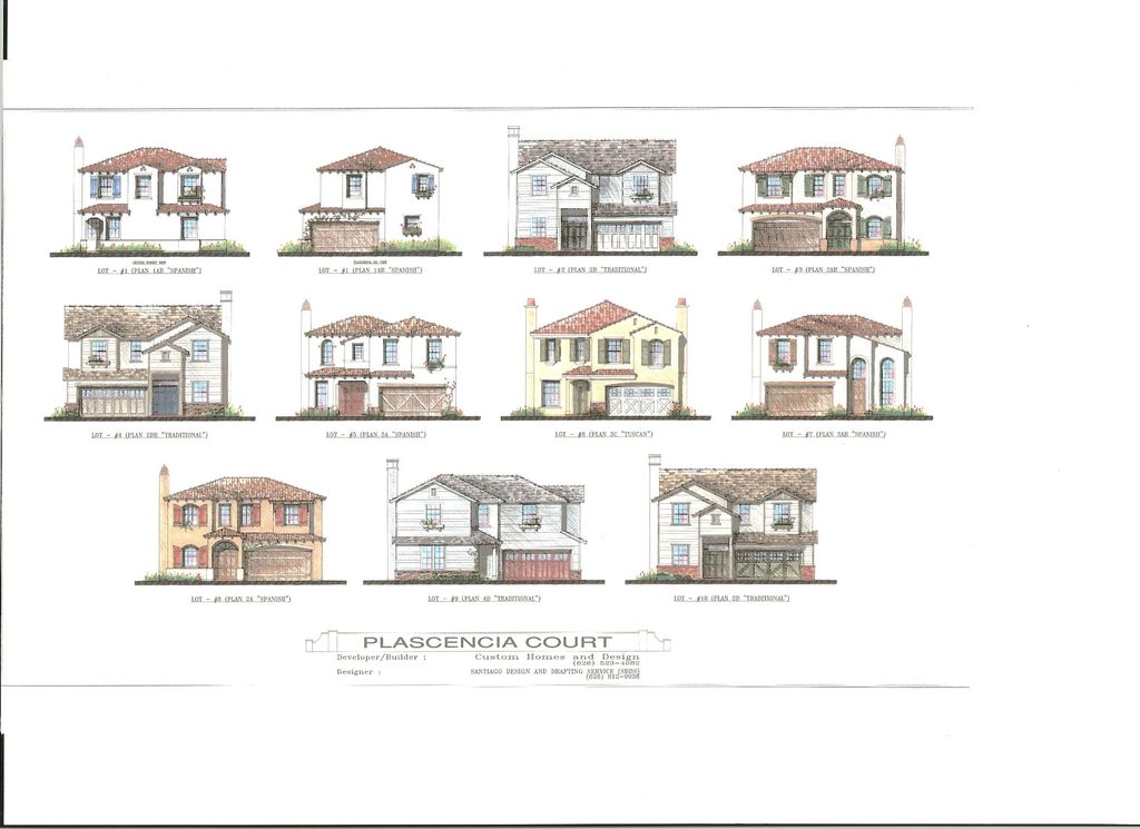 (11) 2- story single family residence sub-division